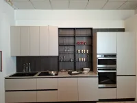 Cucina Spring  job moderna tortora Dibiesse lineare scontata 30%