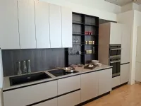 Cucina Spring  job moderna tortora Dibiesse lineare scontata 30%