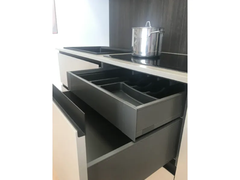 Cucina a prezzo scontato lineare moderna Spring  job Dibiesse