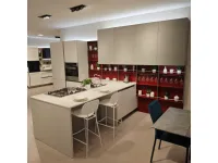 Cucina Start presa moderna altri colori Veneta cucine con penisola scontata 40%