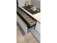 Cucina Start presa moderna grigio lineare Veneta cucine