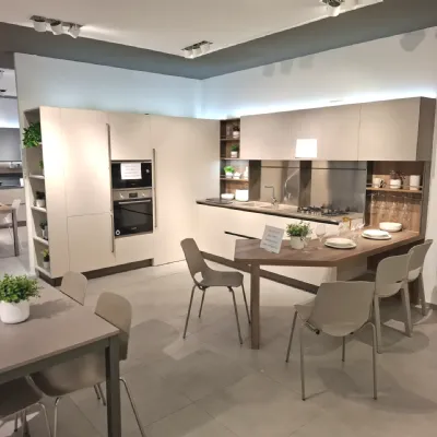 Cucina Start time j laccato soft ad angolo Veneta cucine con uno sconto imperdibile