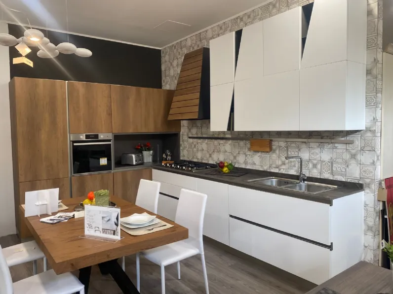 Cucina Infinity ad angolo Stosa con uno sconto imperdibile