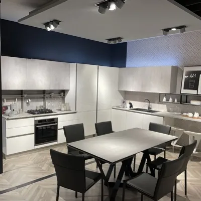 CUCINA Stosa ad angolo Stosa cucine mod. aleve+ infinity SCONTATA 59%