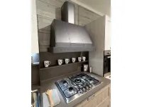Cucina bianca moderna con penisola Stosa City a soli 8942