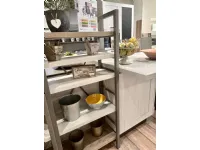 Cucina bianca moderna con penisola Stosa City a soli 8942