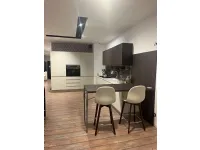 Cucina design con penisola Karma Stosa a prezzo scontato