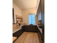 Cucina a PREZZI OUTLET in laminato opaco Stosa -25%