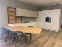 Cucina bianca moderna ad angolo Stosa Infinity a soli 6950