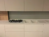 Cucina bianca moderna ad angolo Stosa Infinity a soli 6950