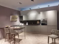 Cucina ad angolo design grigio Stosa Karma a soli 8300