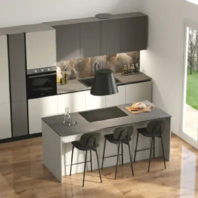 Cucina Stosa Kaya isola OFFERTA OUTLET sconto 36% 