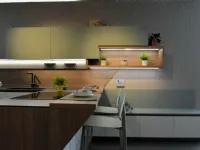Cucina altri colori design con penisola Stosa Metropolis fenix cemento  a soli 13500 Euro