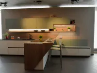 Cucina altri colori design con penisola Stosa Metropolis fenix cemento  a soli 13500 Euro