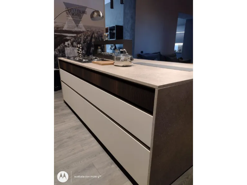 Cucina Stosa Metropolis/natural cannete OFFERTA OUTLET sconto 41%