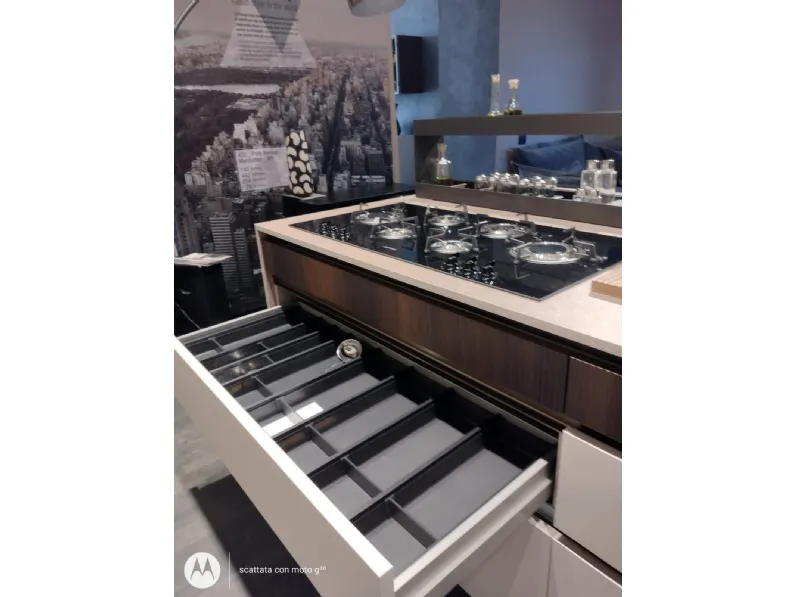 Cucina Stosa Metropolis/natural cannete OFFERTA OUTLET sconto 41%