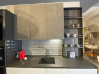 Cucina a PREZZI OUTLET in laminato materico Stosa -68%