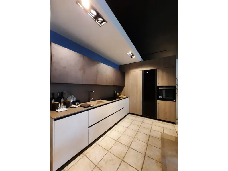Cucina ad angolo design altri colori Stosa Metropolis a soli 10971