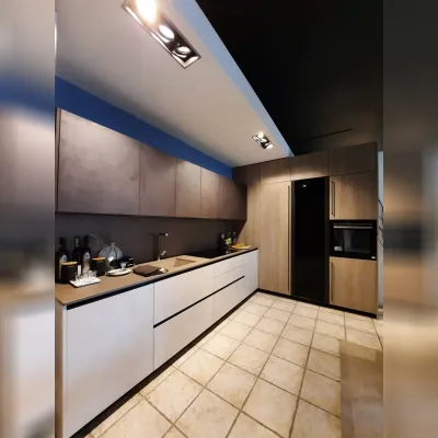 Cucina ad angolo design altri colori Stosa Metropolis a soli 10971