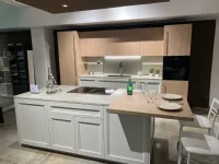 Cucina con isola in laccata opaco a prezzo ribassato 62%