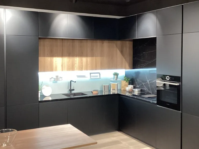 Cucina ad angolo in melaminico altri colori Tag seta a prezzo scontato