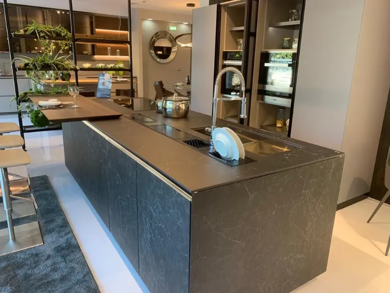 Cucina Telero  design altri colori ad isola Euromobil