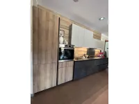 Cucina Telero design altri colori Euromobil lineare scontata 28%