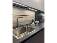 Cucina Telero design altri colori Euromobil lineare scontata 28%