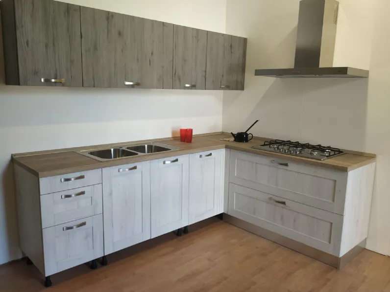 Cucina Tess moderna bianca ad angolo Gm cucine