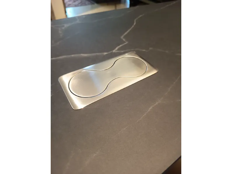 Cucina a PREZZI OUTLET in laminato materico Arredo3 -40%