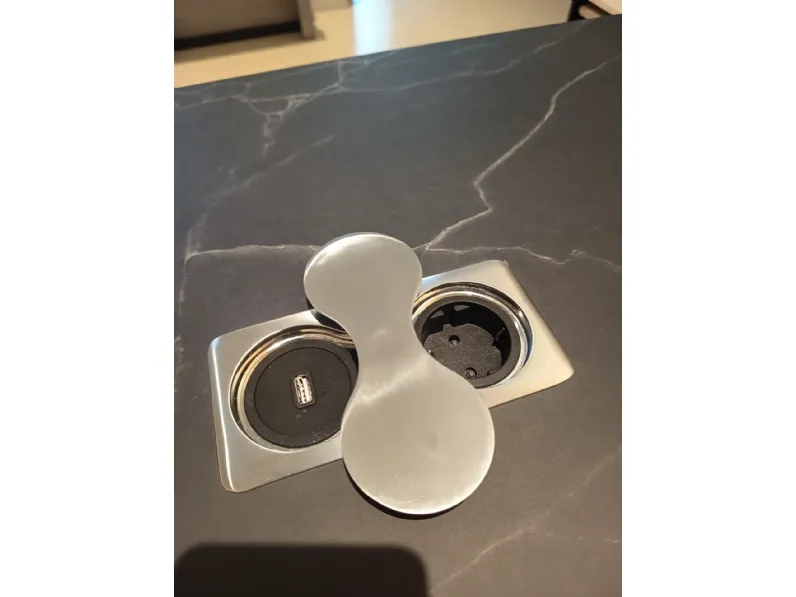 Cucina a PREZZI OUTLET in laminato materico Arredo3 -40%