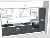Cucina tortora classica lineare Aisha Mobilturi a soli 6400 Euro