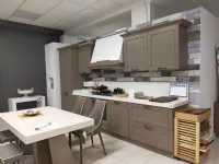 Cucina tortora classica lineare Opera Arredo3 in Offerta Outlet