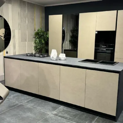 CUCINA con isola Binova Bluna SCONTATA 56%
