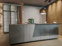 Cucina tortora design con isola Cesar Cucina elle a soli 18542