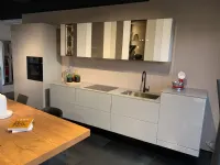Cucina Now 36e8 design tortora Lago lineare scontata 46%