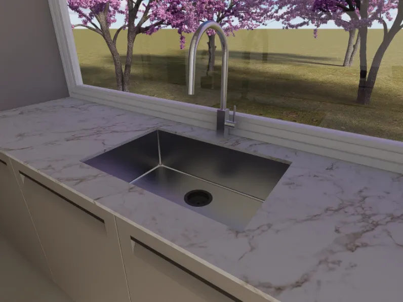 Cucina tekna composizione 4 di Arredo3 scontata -40%