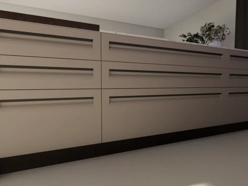 Cucina tekna composizione 4 di Arredo3 scontata -40%