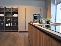 Cucina tortora moderna ad isola Kal Arredo3 in offerta