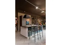 Cucina Artec moderna con isola tortora in laminato materico Cucina modello lungomare 