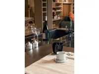 Cucina Artec moderna con isola tortora in laminato materico Cucina modello lungomare 