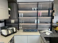 CUCINA con penisola Creo Jey inox SCONTATA 66%