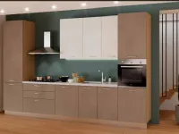 Cucina tortora moderna lineare Cucina modello smart astrali 360 cm   Artigianale a soli 2700 Euro