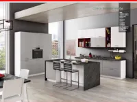 Cucina tortora moderna lineare Master k smart Net cucine