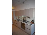 Cucina tortora moderna lineare Round Arredo3 a soli 4500