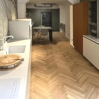 Cucina moderna lineare Infinity Stosa a prezzo scontato