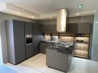 Cucina Trend  moderna antracite ad angolo Forma 2000