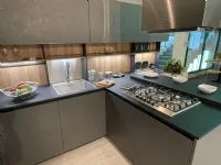 Cucina Trend  moderna antracite ad angolo Forma 2000