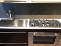 Cucina tortora moderna lineare Twin Del tongo scontata
