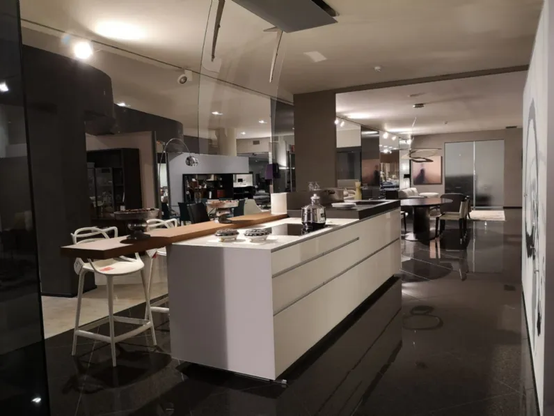 CUCINA Valcucine ad isola Artematica vitrum arte SCONTATA